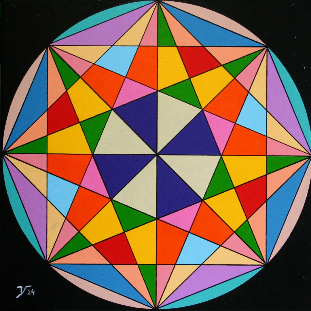 nr. 81 Sterrenmandala