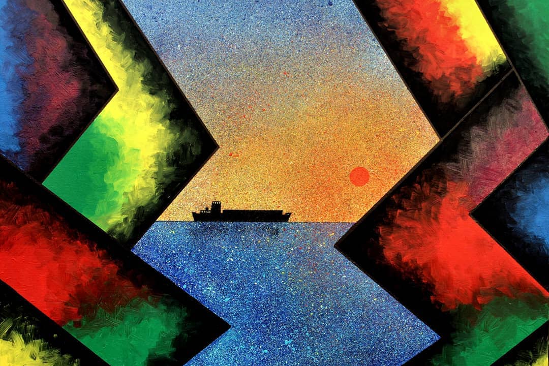 JP-17 Schip aan de Horizon