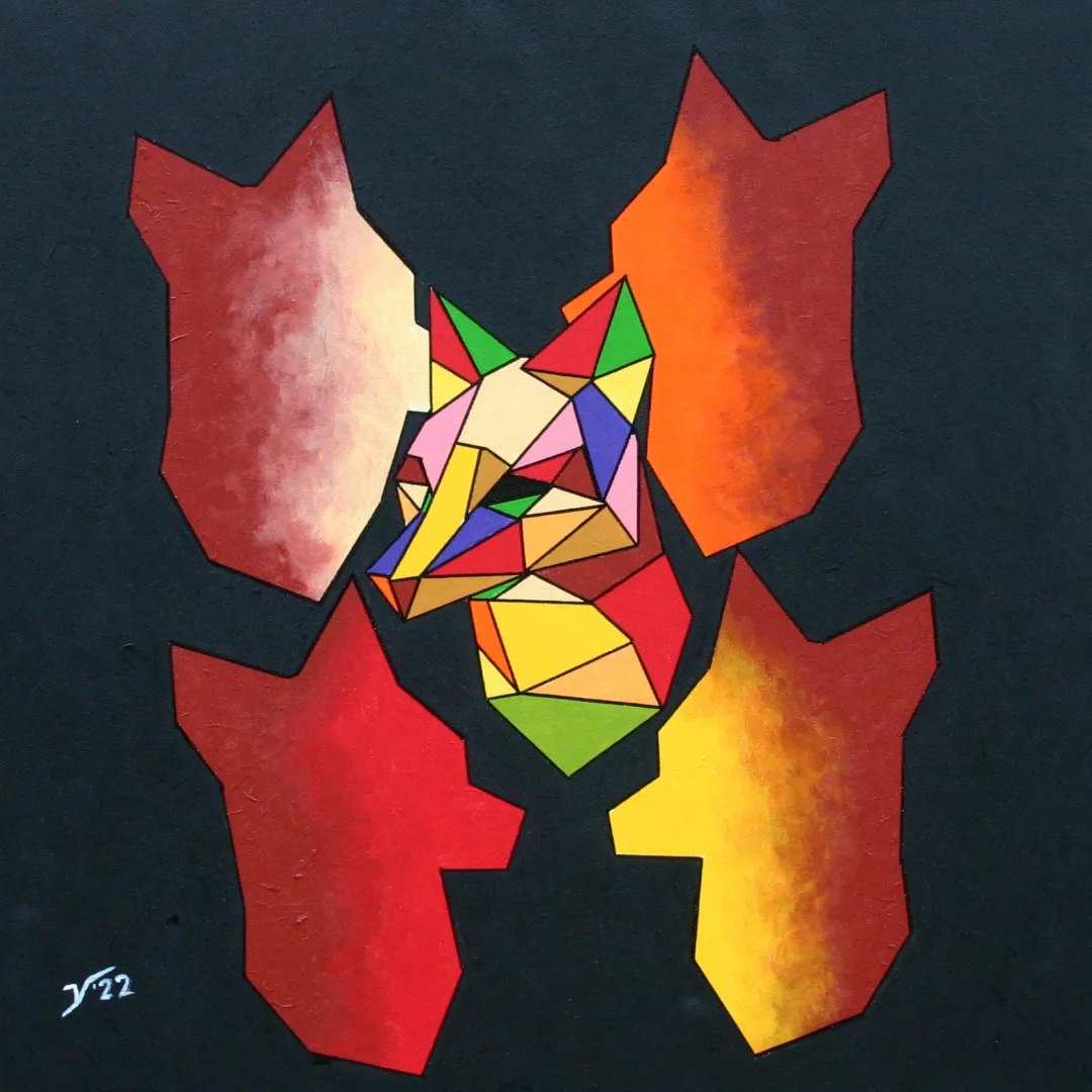 nr. 32 Geometrische vos