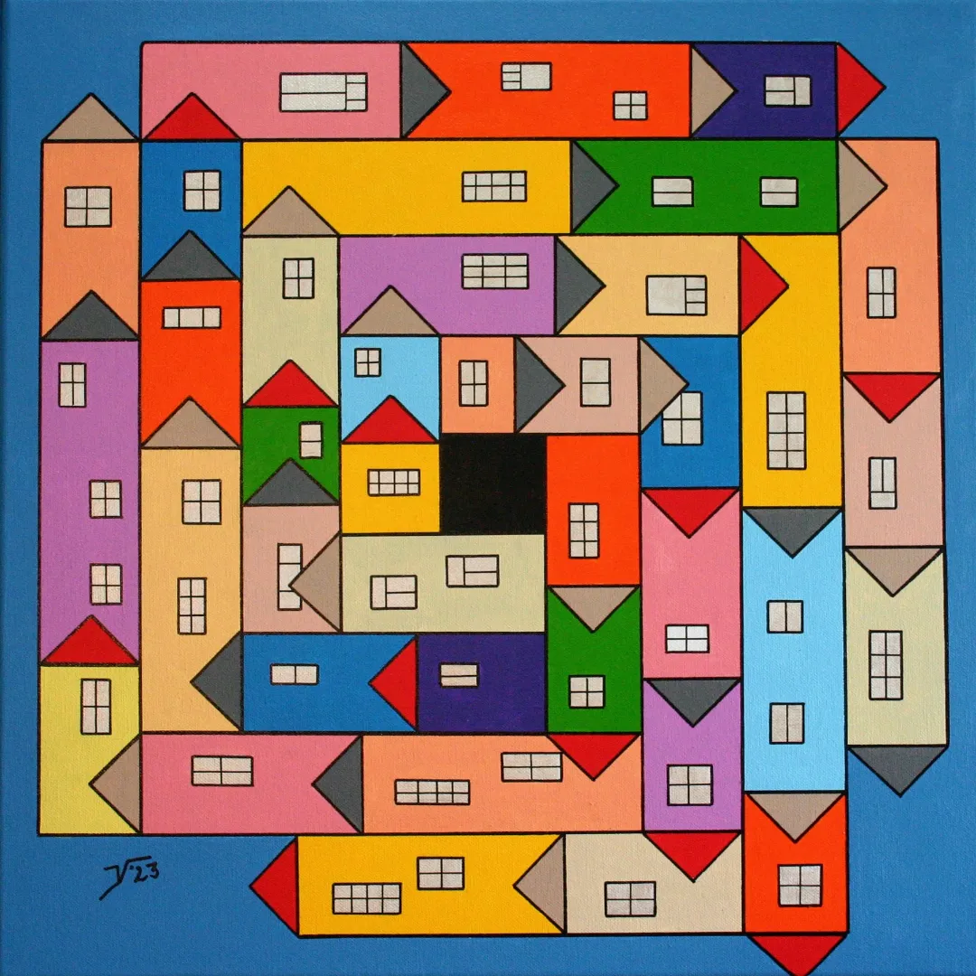 nr. 67 Lappendeken van huizen