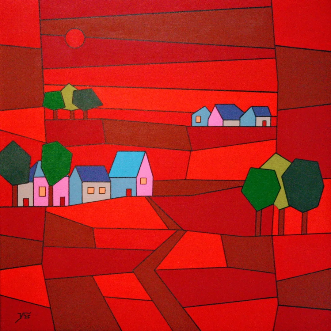 nr. 114 Rood landschap