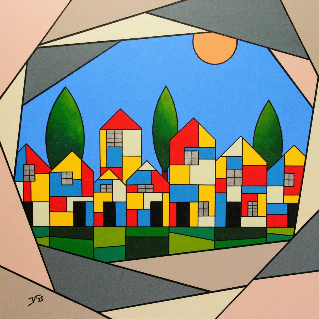 nr. 122 Mondriaanhuisjes